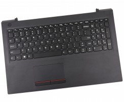 Tastatura Lenovo V110-15AST Neagra cu Palmrest Negru si TouchPad. Keyboard Lenovo V110-15AST Neagra cu Palmrest Negru si TouchPad. Tastaturi laptop Lenovo V110-15AST Neagra cu Palmrest Negru si TouchPad. Tastatura notebook Lenovo V110-15AST Neagra cu Palmrest Negru si TouchPad