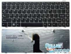 Tastatura Lenovo  Z460A Rama Gri. Keyboard Lenovo  Z460A Rama Gri. Tastaturi laptop Lenovo  Z460A Rama Gri. Tastatura notebook Lenovo  Z460A Rama Gri