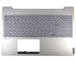 Tastatura Lenovo HQ20720475000 Gri cu Palmrest Gri iluminata backlit. Keyboard Lenovo HQ20720475000 Gri cu Palmrest Gri. Tastaturi laptop Lenovo HQ20720475000 Gri cu Palmrest Gri. Tastatura notebook Lenovo HQ20720475000 Gri cu Palmrest Gri