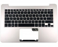 Tastatura Asus  90NB06X5-R31US0 Neagra cu Palmrest Auriu. Keyboard Asus  90NB06X5-R31US0 Neagra cu Palmrest Auriu. Tastaturi laptop Asus  90NB06X5-R31US0 Neagra cu Palmrest Auriu. Tastatura notebook Asus  90NB06X5-R31US0 Neagra cu Palmrest Auriu