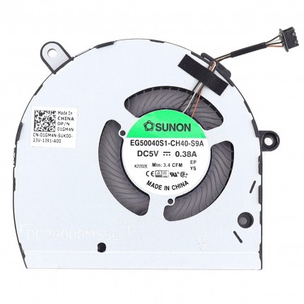 Cooler laptop Dell EG50040S1-CH40-S9A. Ventilator procesor Dell EG50040S1-CH40-S9A. Sistem racire laptop Dell EG50040S1-CH40-S9A
