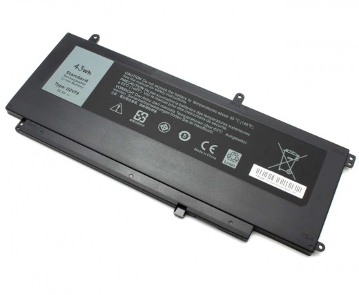 Baterie Dell 4P8PH 43Wh. Acumulator Dell 4P8PH. Baterie laptop Dell 4P8PH. Acumulator laptop Dell 4P8PH. Baterie notebook Dell 4P8PH
