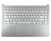 Tastatura HP L48647-001 Argintie cu Palmrest Argintiu si TouchPad. Keyboard HP L48647-001 Argintie cu Palmrest Argintiu si TouchPad. Tastaturi laptop HP L48647-001 Argintie cu Palmrest Argintiu si TouchPad. Tastatura notebook HP L48647-001 Argintie cu Palmrest Argintiu si TouchPad