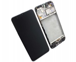 Ansamblu Display LCD + Touchscreen Samsung Galaxy M30S M307 Display Original cu Rama . Ecran + Digitizer Samsung Galaxy M30S M307 Display Original cu Rama