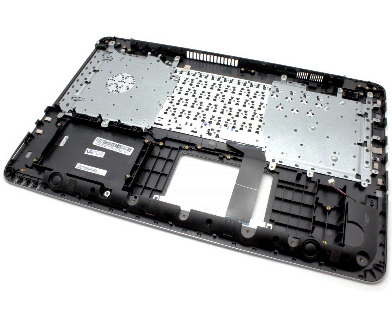 Tastatura Asus X756UX neagra cu Palmrest argintiu
