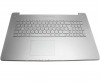 Tastatura Asus  N750JK argintie cu Palmrest argintiu iluminata backlit. Keyboard Asus  N750JK argintie cu Palmrest argintiu. Tastaturi laptop Asus  N750JK argintie cu Palmrest argintiu. Tastatura notebook Asus  N750JK argintie cu Palmrest argintiu