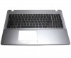Tastatura Asus  90NB06Y2-R31US0 neagra cu Palmrest gri. Keyboard Asus  90NB06Y2-R31US0 neagra cu Palmrest gri. Tastaturi laptop Asus  90NB06Y2-R31US0 neagra cu Palmrest gri. Tastatura notebook Asus  90NB06Y2-R31US0 neagra cu Palmrest gri