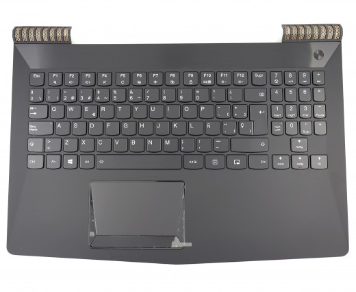 Tastatura Lenovo Y520-15IKBA Neagra cu Palmrest Negru si TouchPad iluminata backlit. Keyboard Lenovo Y520-15IKBA Neagra cu Palmrest Negru si TouchPad. Tastaturi laptop Lenovo Y520-15IKBA Neagra cu Palmrest Negru si TouchPad. Tastatura notebook Lenovo Y520-15IKBA Neagra cu Palmrest Negru si TouchPad