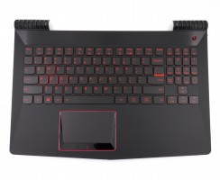 Tastatura Lenovo Y520-15IKBM Neagra cu Palmrest Negru cu TouchPad iluminata backlit. Keyboard Lenovo Y520-15IKBM Neagra cu Palmrest Negru cu TouchPad. Tastaturi laptop Lenovo Y520-15IKBM Neagra cu Palmrest Negru cu TouchPad. Tastatura notebook Lenovo Y520-15IKBM Neagra cu Palmrest Negru cu TouchPad
