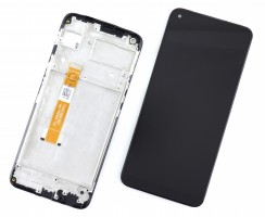 Display + Touchscreen Realme 6 cu Rama Black Negru .Modul Digitizer + Ecran LCD Realme 6 cu Rama  Black Negru . Geam, sticla + ecran Realme 6