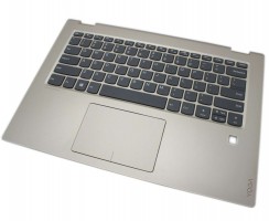 Palmrest Lenovo Yoga 520-14ISK. Carcasa Superioara Lenovo Yoga 520-14ISK Auriu cu tastatura si touchpad inclus