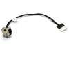 Mufa alimentare HP Pavilion G72-B cu fir si conector cu 8 pini pini. DC Jack HP Pavilion G72-B cu fir