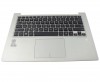 Tastatura Asus 9Z.N8JLU.101 neagra cu Palmrest argintiu si Touchpad. Keyboard Asus 9Z.N8JLU.101 neagra cu Palmrest argintiu  si Touchpad. Tastaturi laptop Asus 9Z.N8JLU.101 neagra cu Palmrest argintiu  si Touchpad. Tastatura notebook Asus 9Z.N8JLU.101 neagra cu Palmrest argintiu  si Touchpad
