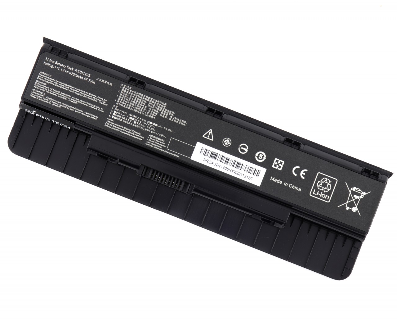 Baterie Asus N76VJ-DH71 57.7Wh / 5200mAh Protech High Quality Replacement image0