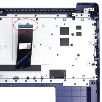 Tastatura Lenovo IdeaPad 330S-15ISK Gri cu Palmrest Albastru