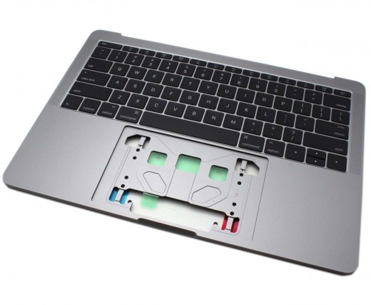 Tastatura Apple MacBook Pro Retina 13 A1708 Mid 2017 Neagra cu Palmrest Gri. Keyboard Apple MacBook Pro Retina 13 A1708 Mid 2017 Neagra cu Palmrest Gri. Tastaturi laptop Apple MacBook Pro Retina 13 A1708 Mid 2017 Neagra cu Palmrest Gri. Tastatura notebook Apple MacBook Pro Retina 13 A1708 Mid 2017 Neagra cu Palmrest Gri
