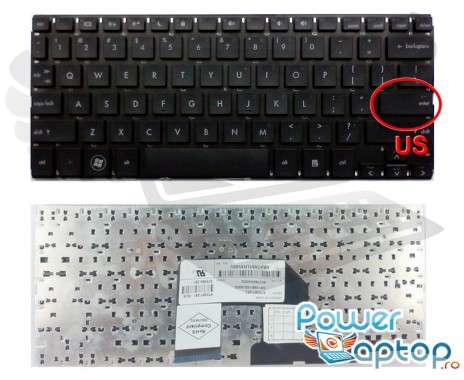 Tastatura HP Mini 5101. Keyboard HP Mini 5101. Tastaturi laptop HP Mini 5101. Tastatura notebook HP Mini 5101