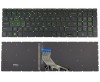 Tastatura HP Pavilion 15T-DA Verde iluminata. Keyboard HP Pavilion 15T-DA. Tastaturi laptop HP Pavilion 15T-DA. Tastatura notebook HP Pavilion 15T-DA