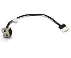 Mufa alimentare HP  DD0AX8PB001 cu fir si conector cu 8 pini pini. DC Jack HP  DD0AX8PB001 cu fir