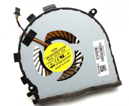 Cooler laptop HP SPS-813798-001. Ventilator procesor HP SPS-813798-001. Sistem racire laptop HP SPS-813798-001