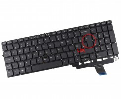 Tastatura HP L89916-001 Neagra cu TrackPoint iluminata. Keyboard HP L89916-001. Tastaturi laptop HP L89916-001. Tastatura notebook HP L89916-001