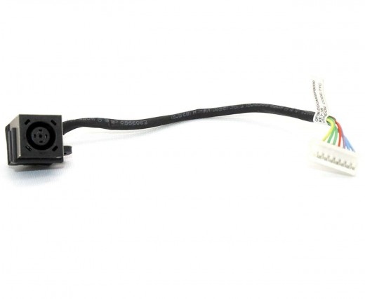 Mufa alimentare Dell XPS 15-L502X cu fir . DC Jack Dell XPS 15-L502X cu fir