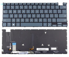 Tastatura Asus ZenBook 14 UX3402V Albastra iluminata. Keyboard Asus ZenBook 14 UX3402V. Tastaturi laptop Asus ZenBook 14 UX3402V. Tastatura notebook Asus ZenBook 14 UX3402V