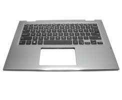 Tastatura Dell JCHV0 Neagra cu Palmrest gri. Keyboard Dell JCHV0 Neagra cu Palmrest gri. Tastaturi laptop Dell JCHV0 Neagra cu Palmrest gri. Tastatura notebook Dell JCHV0 Neagra cu Palmrest gri