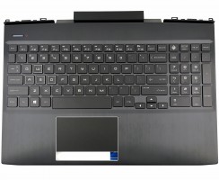 Tastatura HP L24369-B31 Neagra cu Palmrest Negru si TouchPad iluminata backlit. Keyboard HP L24369-B31 Neagra cu Palmrest Negru si TouchPad. Tastaturi laptop HP L24369-B31 Neagra cu Palmrest Negru si TouchPad. Tastatura notebook HP L24369-B31 Neagra cu Palmrest Negru si TouchPad