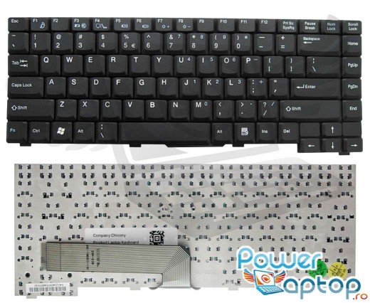 Tastatura Fujitsu Siemens Amilo D7850. Keyboard Fujitsu Siemens Amilo D7850. Tastaturi laptop Fujitsu Siemens Amilo D7850. Tastatura notebook Fujitsu Siemens Amilo D7850