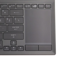Tastatura Asus 13NR0101P01111 Neagra cu Palmrest Negru cu TouchPad iluminata rgb backlit