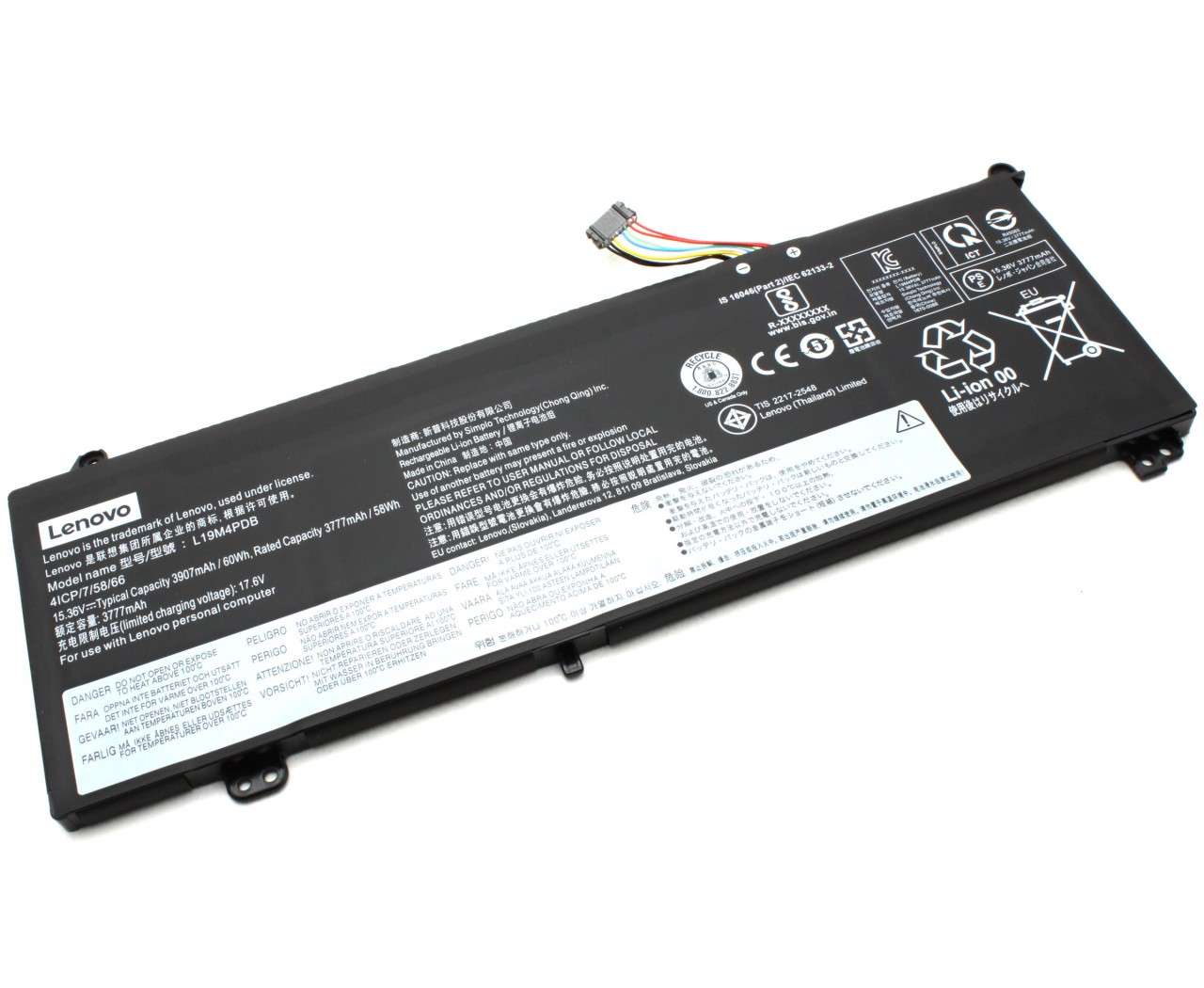 Baterie Lenovo ThinkBook 14 2021 Originala 60Wh