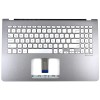 Tastatura Asus VivoBook X530F Argintie cu Palmrest Gri fara TouchPad iluminata backlit. Keyboard Asus VivoBook X530F Argintie cu Palmrest Gri fara TouchPad. Tastaturi laptop Asus VivoBook X530F Argintie cu Palmrest Gri fara TouchPad. Tastatura notebook Asus VivoBook X530F Argintie cu Palmrest Gri fara TouchPad