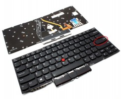 Tastatura Lenovo CS19-KO2-84 iluminata. Keyboard Lenovo CS19-KO2-84. Tastaturi laptop Lenovo CS19-KO2-84. Tastatura notebook Lenovo CS19-KO2-84