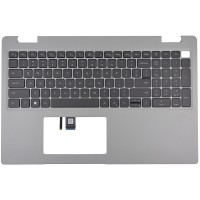 Tastatura Dell 9MDK8 Gri cu Palmrest Gri fara TouchPad iluminata backlit. Keyboard Dell 9MDK8 Gri cu Palmrest Gri fara TouchPad. Tastaturi laptop Dell 9MDK8 Gri cu Palmrest Gri fara TouchPad. Tastatura notebook Dell 9MDK8 Gri cu Palmrest Gri fara TouchPad