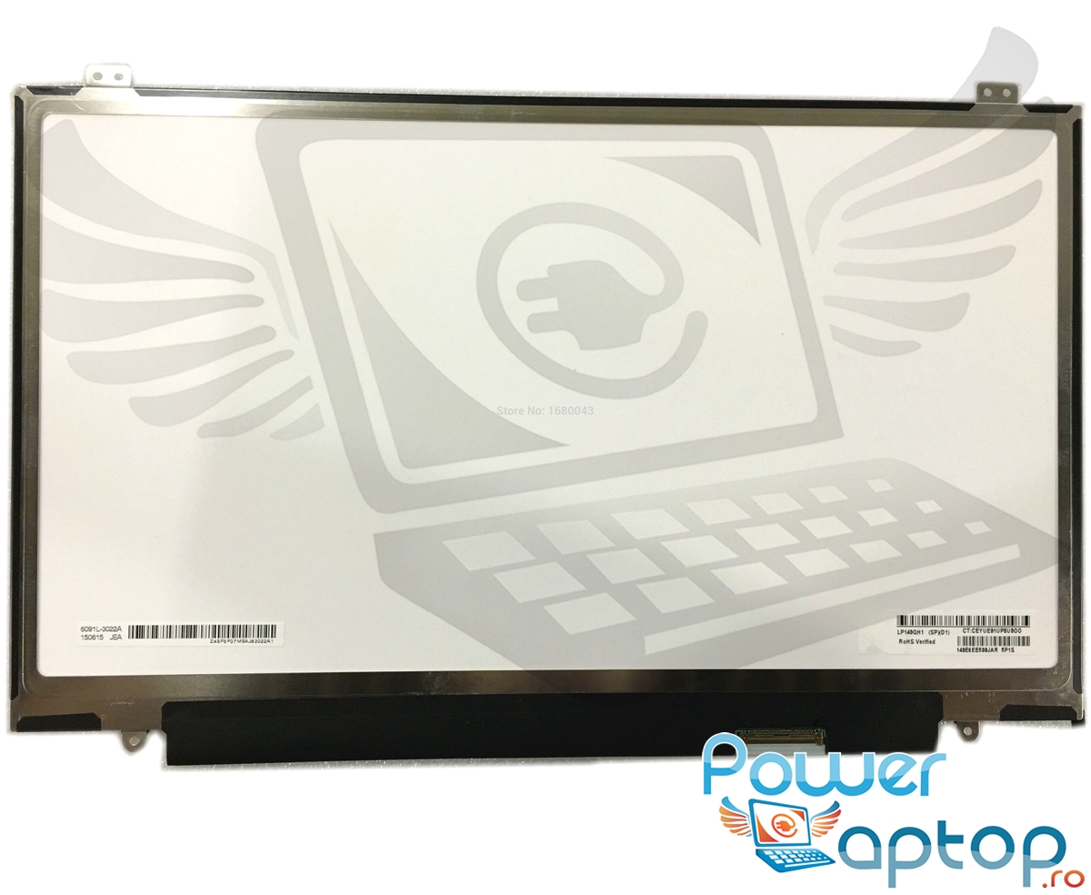 Display laptop Lenovo ThinkPad X1 Carbon Gen2 Ecran 14.0 2560x1440 40 pini Edp