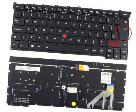 Tastatura Lenovo MQ6-84UKBL iluminata. Keyboard Lenovo MQ6-84UKBL. Tastaturi laptop Lenovo MQ6-84UKBL. Tastatura notebook Lenovo MQ6-84UKBL