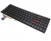 Tastatura Asus VivoBook N580 iluminata. Keyboard Asus VivoBook N580. Tastaturi laptop Asus VivoBook N580. Tastatura notebook Asus VivoBook N580