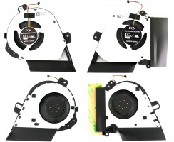 Sistem coolere laptop Asus Zephyrus G16 GX502. Ventilatoare procesor Asus Zephyrus G16 GX502. Sistem racire laptop Asus Zephyrus G16 GX502