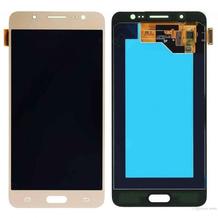 Ansamblu Display LCD + Touchscreen Samsung Galaxy J5 2016 J510F Gold Auriu . Ecran + Digitizer Samsung Galaxy J5 2016 J510F Gold Auriu