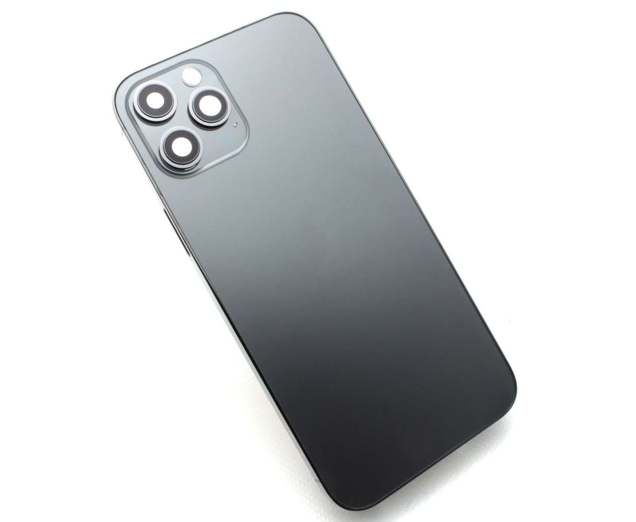 Carcasa completa iPhone 12 Pro Max Negru Black Apple imagine noua tecomm.ro