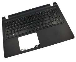 Tastatura Acer 649037EAKA01 Neagra cu Palmrest Negru. Keyboard Acer 649037EAKA01 Neagra cu Palmrest Negru. Tastaturi laptop Acer 649037EAKA01 Neagra cu Palmrest Negru. Tastatura notebook Acer 649037EAKA01 Neagra cu Palmrest Negru