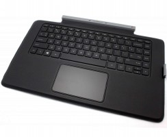 Tastatura HP Envy X2 13-j100 Neagra Docking cu Palmrest si Touchpad iluminata backlit. Keyboard HP Envy X2 13-j100 Neagra Docking cu Palmrest si Touchpad. Tastaturi laptop HP Envy X2 13-j100 Neagra Docking cu Palmrest si Touchpad. Tastatura notebook HP Envy X2 13-j100 Neagra Docking cu Palmrest si Touchpad