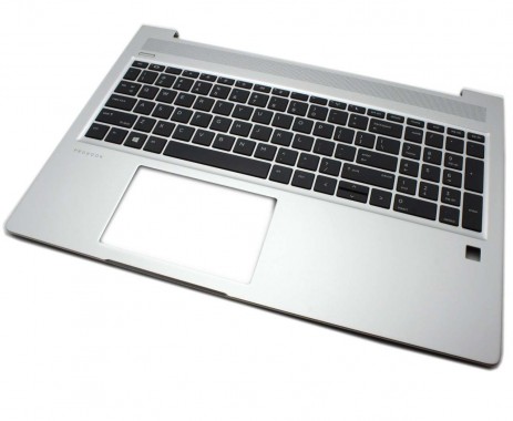 Tastatura HP ProBook 450 G6 Neagra cu Palmrest Argintiu. Keyboard HP ProBook 450 G6 Neagra cu Palmrest Argintiu. Tastaturi laptop HP ProBook 450 G6 Neagra cu Palmrest Argintiu. Tastatura notebook HP ProBook 450 G6 Neagra cu Palmrest Argintiu