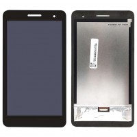 Ansamblu Display LCD  + Touchscreen Huawei MediaPad T1-701Negru. Modul Ecran + Digitizer Huawei MediaPad T1-701 Negru