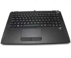 Tastatura Asus  3N0-N8A0101 Neagra cu Palmrest Negru iluminata backlit. Keyboard Asus  3N0-N8A0101 Neagra cu Palmrest Negru. Tastaturi laptop Asus  3N0-N8A0101 Neagra cu Palmrest Negru. Tastatura notebook Asus  3N0-N8A0101 Neagra cu Palmrest Negru