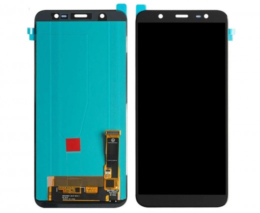 Ansamblu Display LCD + Touchscreen Samsung Galaxy J8 2018 J810 Black Negru . Ecran + Digitizer Samsung Galaxy J8 2018 J810 Negru Black