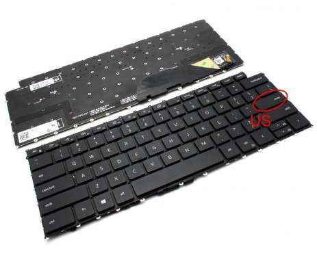 Tastatura Dell DLM19C73US iluminata. Keyboard Dell DLM19C73US. Tastaturi laptop Dell DLM19C73US. Tastatura notebook Dell DLM19C73US