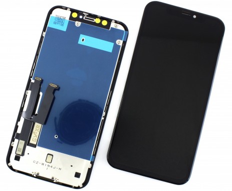 Ansamblu Display LCD + Touchscreen Apple iPhone Xr OLED GX Negru Black High Copy Calitate A+. Ecran + Digitizer Apple iPhone Xr OLED GX Negru Black High Copy Calitate A+