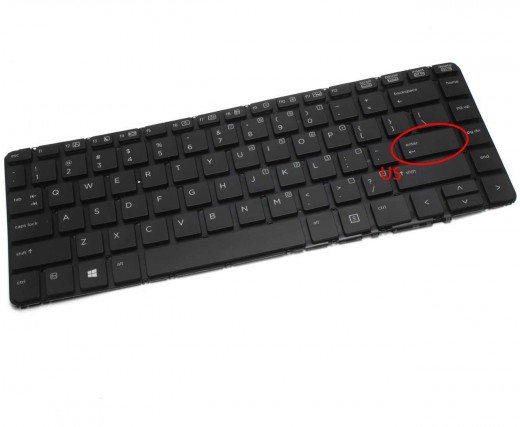 Tastatura HP  NSK-CPEBC iluminata. Keyboard HP  NSK-CPEBC. Tastaturi laptop HP  NSK-CPEBC. Tastatura notebook HP  NSK-CPEBC